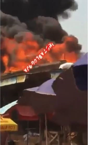 Ogbete main market fire