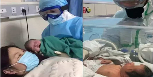 Chinese baby infected with Coronavirus 30 hours after birth