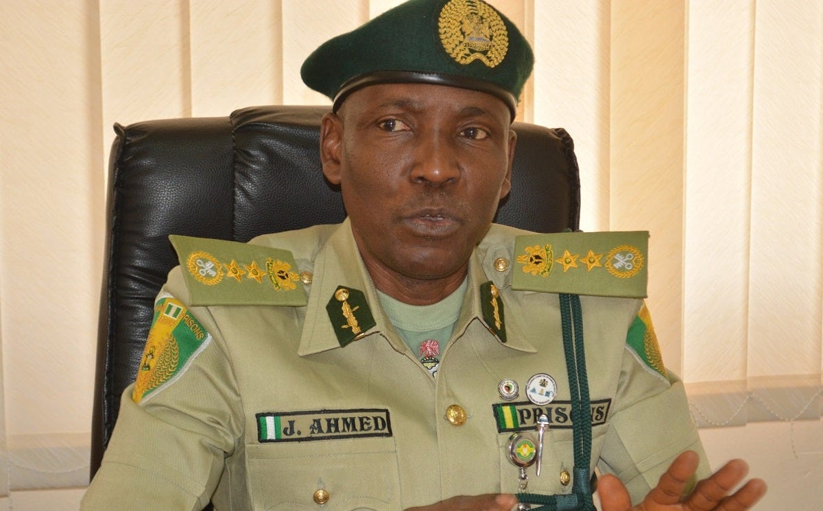 NCoS Comptroller General (CG), Mr Ja’afaru Ahmed