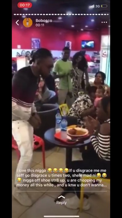 Man proposes to his girlfriend, she says no.