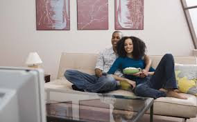 Image result for PICTURE OF a black couple watching netflix and chilling