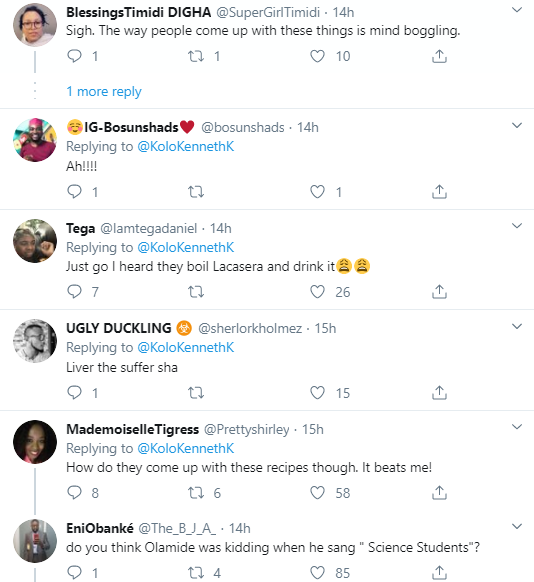 Twitter users express shock as man reveals new concoction Arewa women allegedly mix to get high