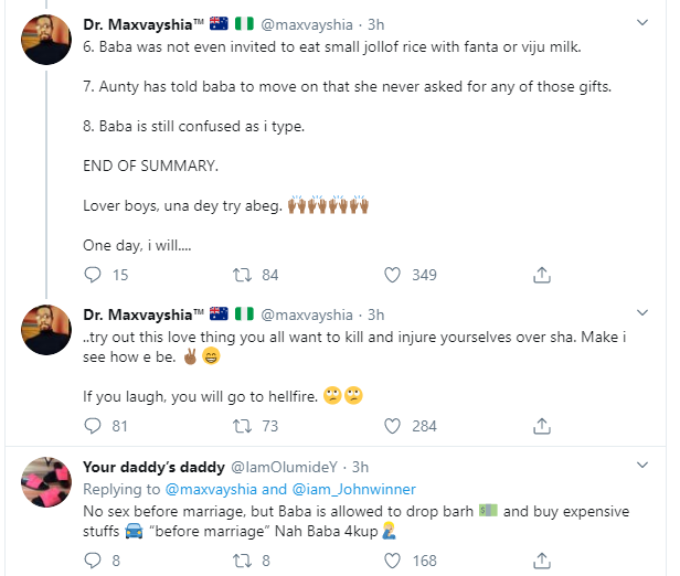 Twitter user recounts how his friend was dumped by a lady he trained in school, for a car electrician 
