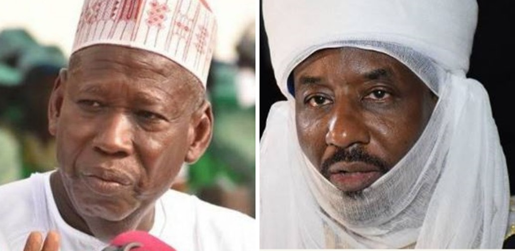 Image result for picture of sanusi and ganduje