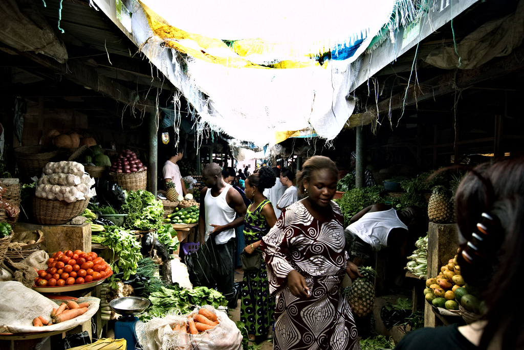 Lagos market