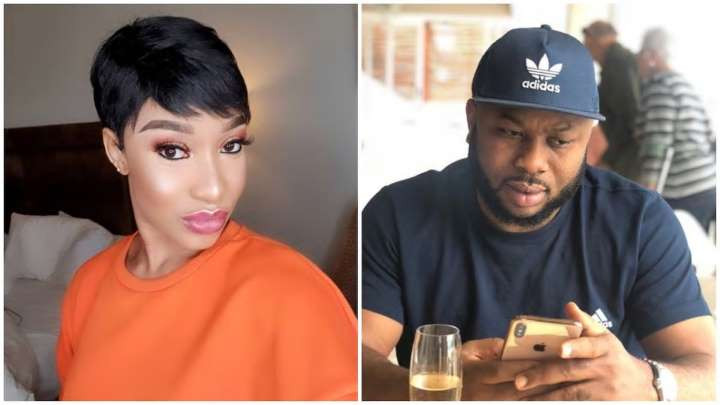 Tonto Dikeh and Olakunle Churchill