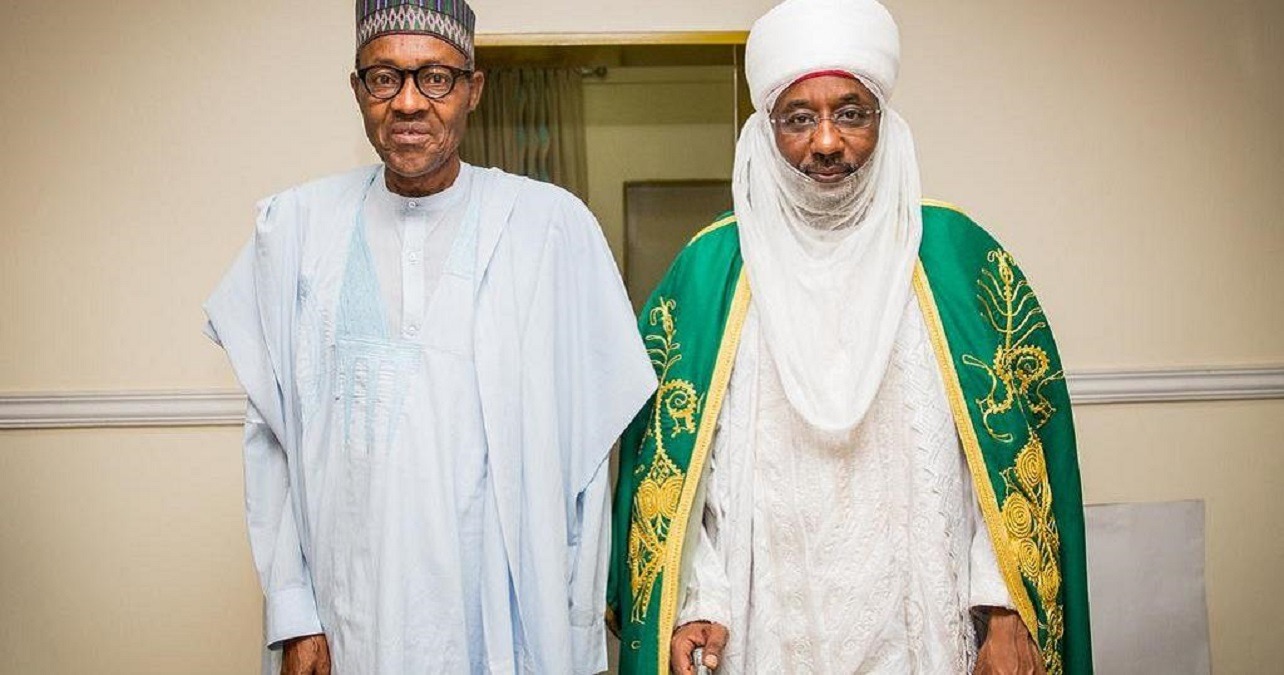 President Buhari and Muhammad Sanusi II