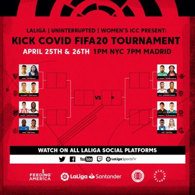 kick-covid-fifa20-tournament-laliga-north-america-nfl-nba-nwsl-wicc