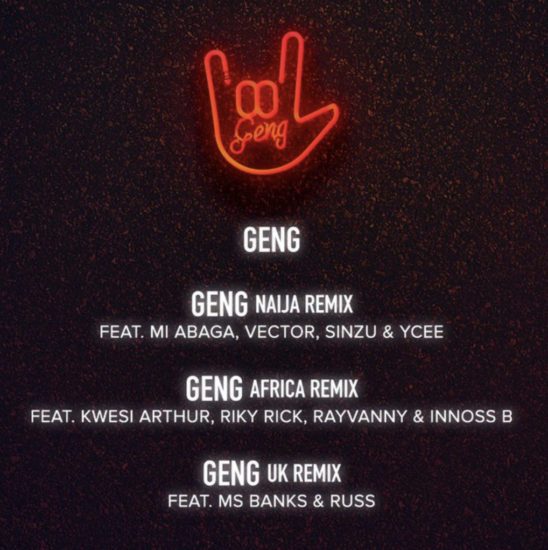 Mayorkun – Geng Remix Feat. Vector, Sinzu, Ycee and MI Abaga