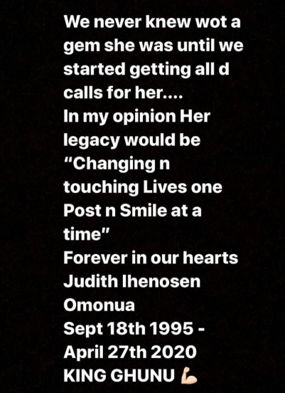 , Judith Omonua