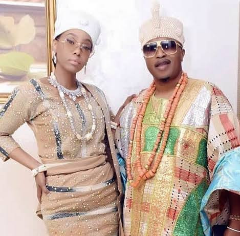 Chanel Chin and Oluwo of Iwo, Oba AbdulRasheed Akanbi