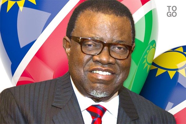 President Hage Geingob of Nambia