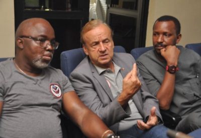 Nff-nigeria-football-federation-amaju-pinnick-gernot-rohr-super-eagles-sani-ahmed-toro