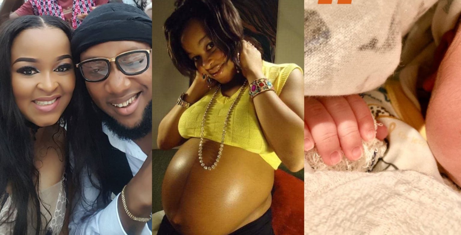 Kcee welcomes new baby boy