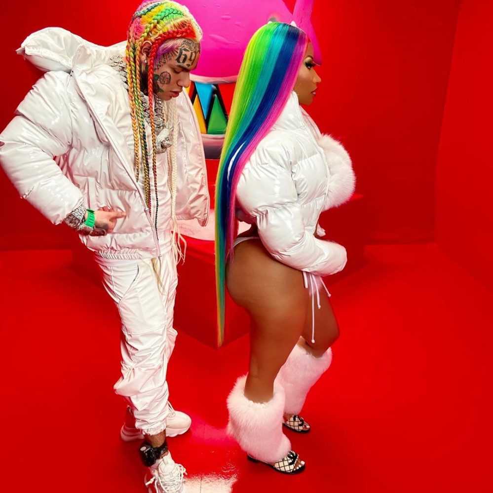 999px x 999px - 6ix9ine & Nicki Minaj make another history with TROLLZ