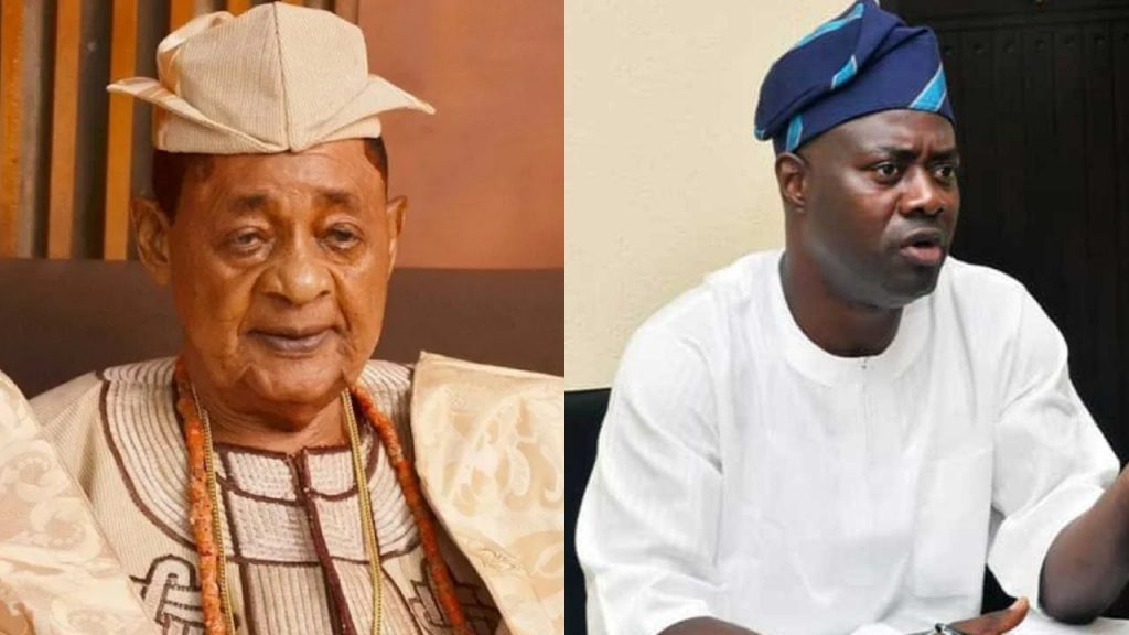 Alaafin of Oyo and Governor Seyi Makinde