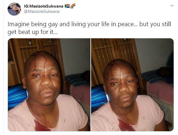 South African man
