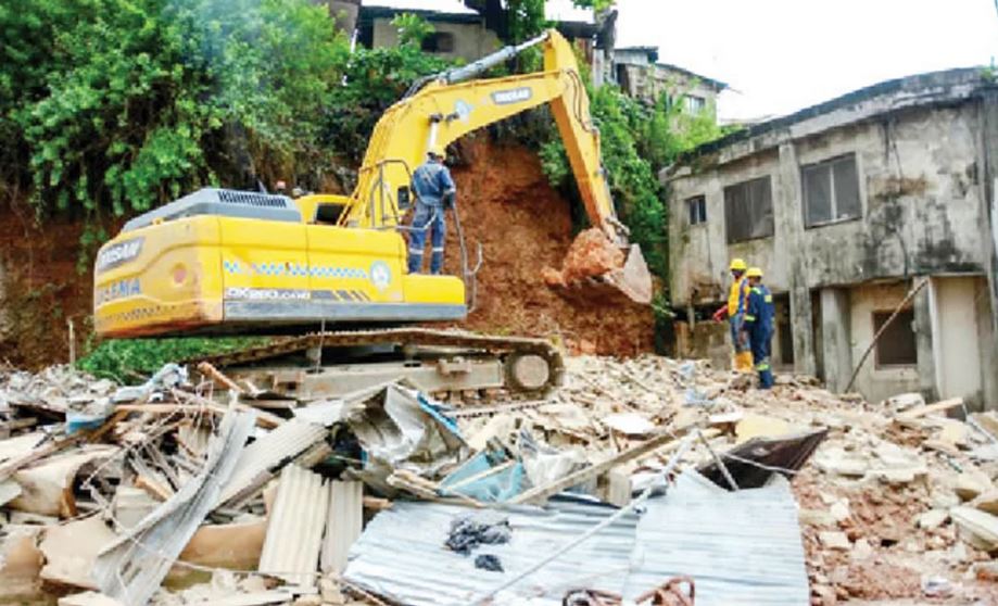 Lagos building collapse