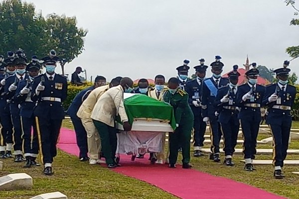 Breaking News | PHOTOS: Arotile's body arrives Military cemetery ...