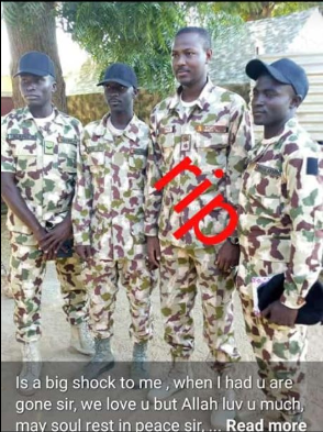 Newly married soldier is shot dead by fellow military colleague in Borno