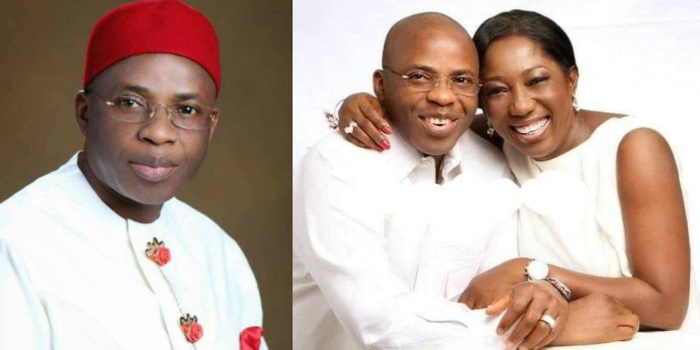 Imo Ex-Governor, Ikedi Ohakim Engages In Messy Fight With His Mistress, Chinyere Amuchienwa 1