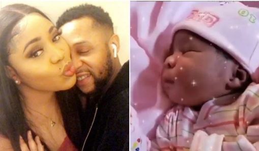 Nigerian actor Sunkanmi Omobolanle and his wife, Bimbo welcome baby girl