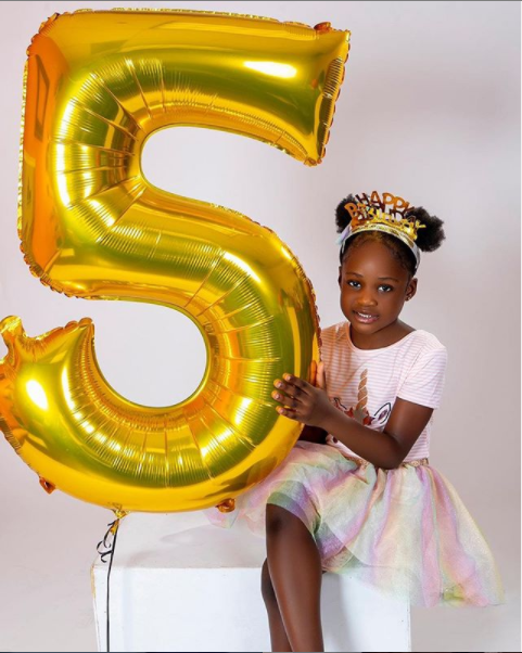 Ubi Franklin celebrates his daughter Zaneta on her 5th birthday (photos)