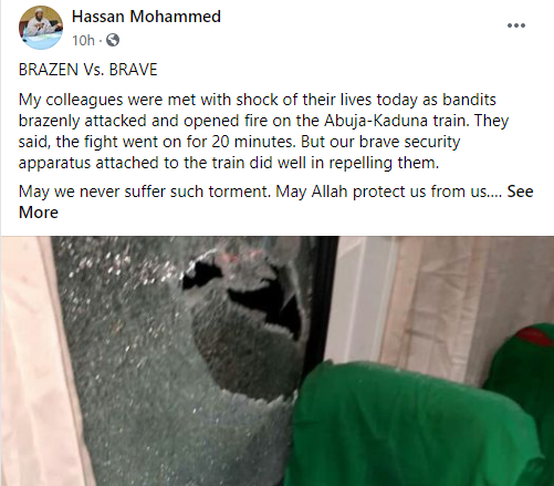 Abuja-Kaduna train allegedly attacked by bandits 