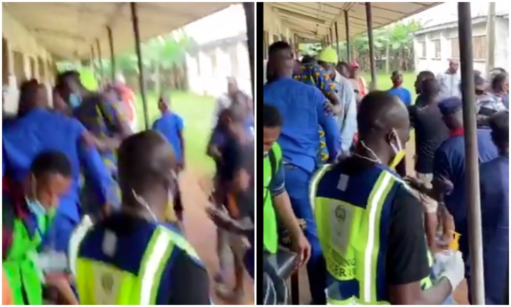 APC Chieftain Caught Trying To Snatch Election Materials During Edo Governorship Election [Video] 1
