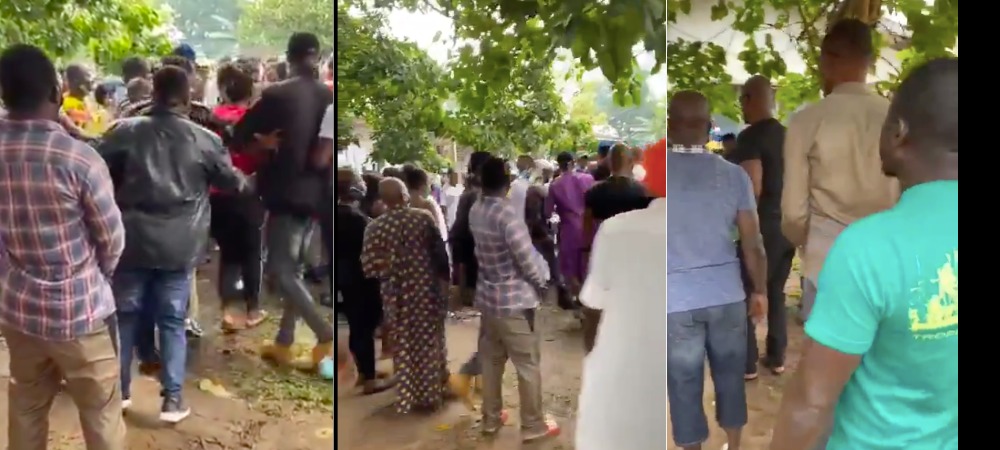 Edo Election: Voters Scramble For Cash As APC Leaders Allegedly Share Money At Polling Unit [Video] 1