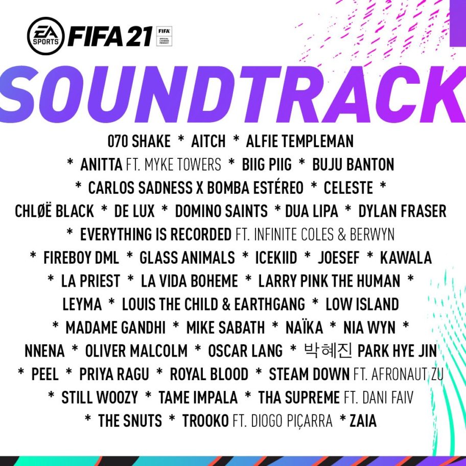 Fireboy, Burna Boy And Rema Featured On FIFA 21 Official Soundtracks 2