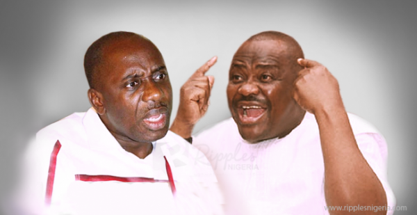 Governor Wike And Rotimi Amaechi Engages In Verbal Fight At Karibi-Whyte's Burial In Rivers 1