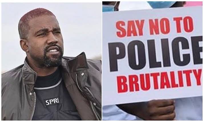 "Buhari Must Answer The Cries Of Nigerians" - Kanye West Reacts To #EndSARS Protests 1