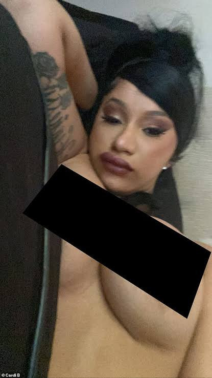 Nude pics leaked cardi b Cardi B