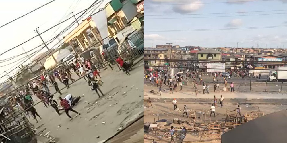 #EndSARS Protest: Armed Thugs Attacking People And Vandalising Properties In Ketu, Lagos [Video] 1