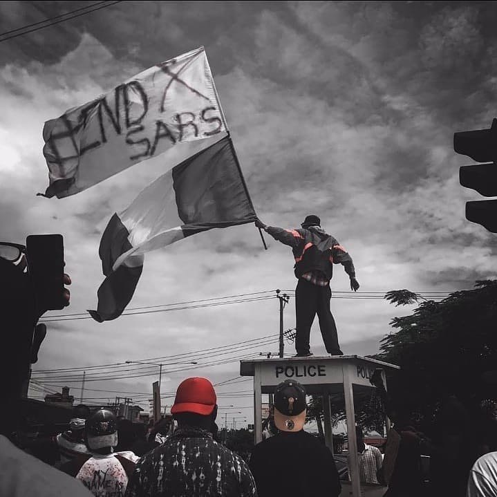 Massive #EndSARS Protest holds in Port Harcourt despite ban by Governor Wike (VIDEO) 2