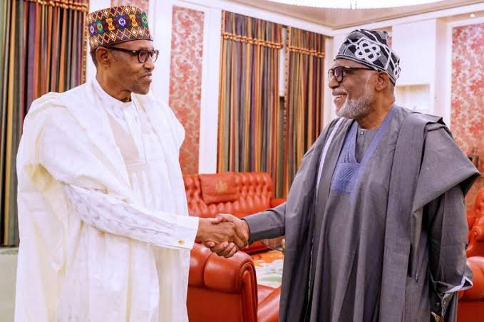 Ondo Election: Akeredolu’s Victory Shows One Good Turn Deserves Another - Buhari 1