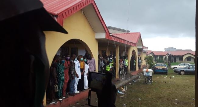 Ondo Election: Heavy Rainfall Disrupts Voting Process, Destroys Polling Booths In Ijebu, Akure 1