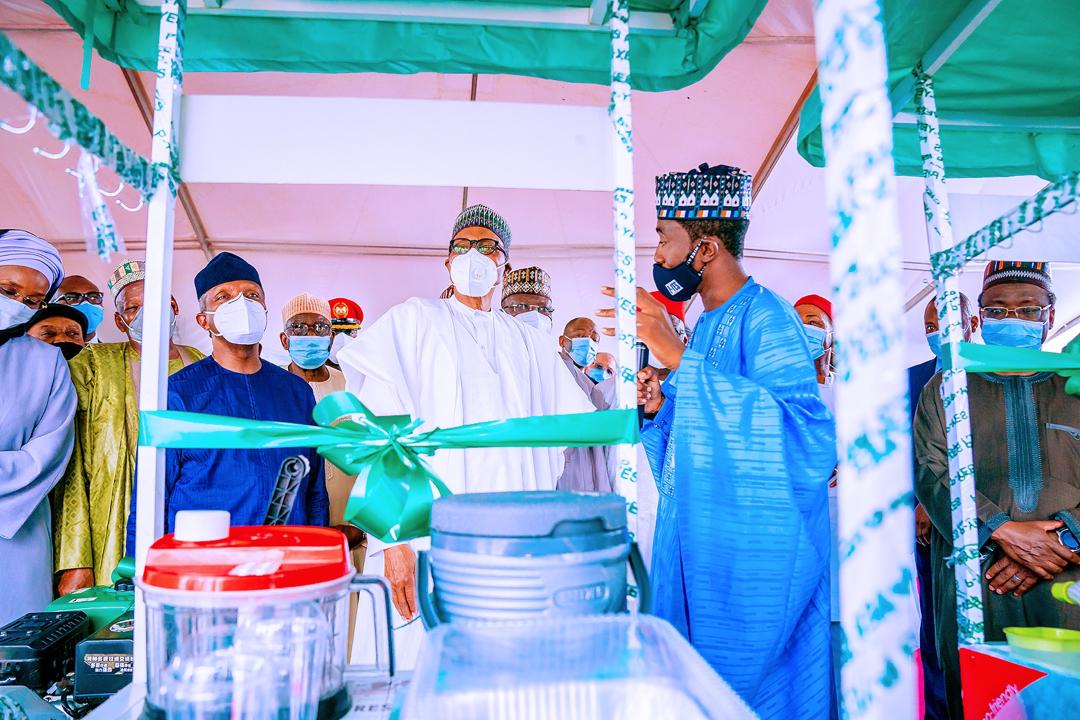 President Buhari Launches Motorcycle, Keke-Napep, Others For Youth Empowerment Scheme [Photos] 4