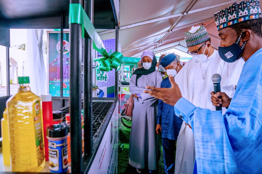 President Buhari Launches Motorcycle, Keke-Napep, Others For Youth Empowerment Scheme [Photos] 9