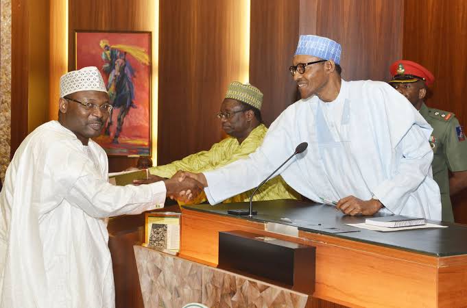 President Buhari Nominates Mahmood Yakubu As INEC Chairman For Second Term 1