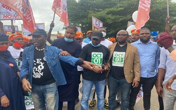 RevolutionNow Protests Hits Abuja, Ibadan On Independence Day Amidst Heavy Security [Photos] 1