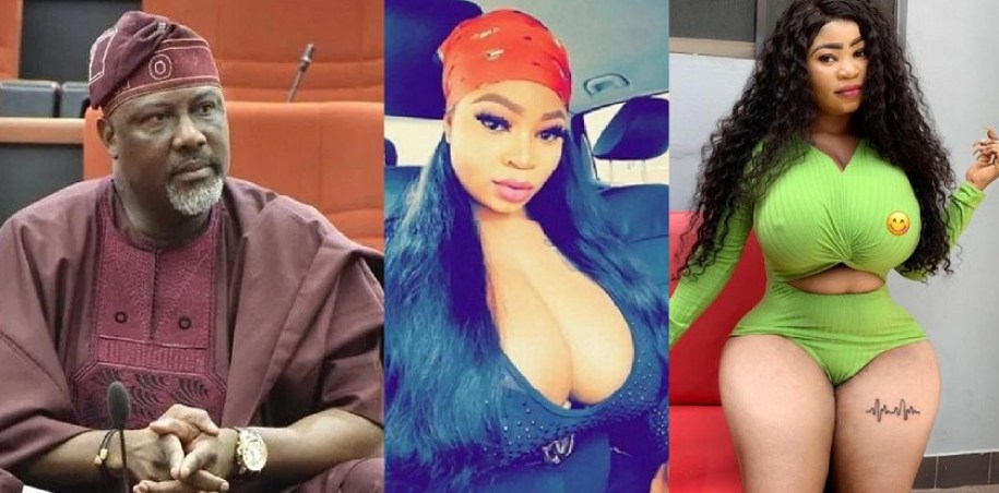 Senator Dino Melaye Reacts To Video Of Curvy Model, Roman Goddess Who  Allegedly Visited Him At Night In Hotel