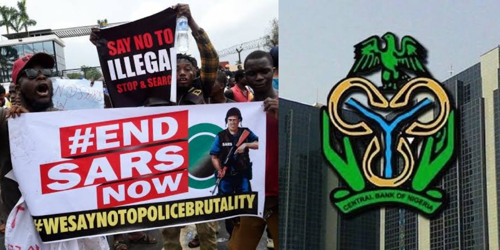 CBN Gets Court Order To Freeze Bank Accounts Of #EndSARS 'Promoters' Till January 1