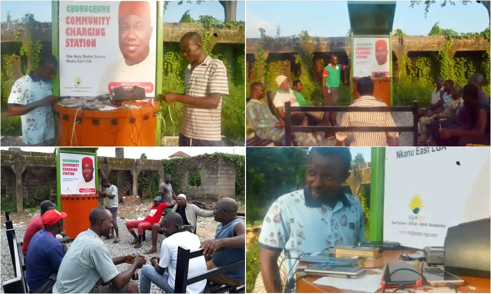 Governor Ugwuanyi, LG Chairman Launches Charging Station For Enugu People [Photos] 1