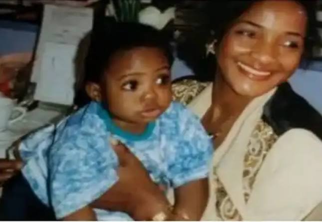 Davido and his late mother