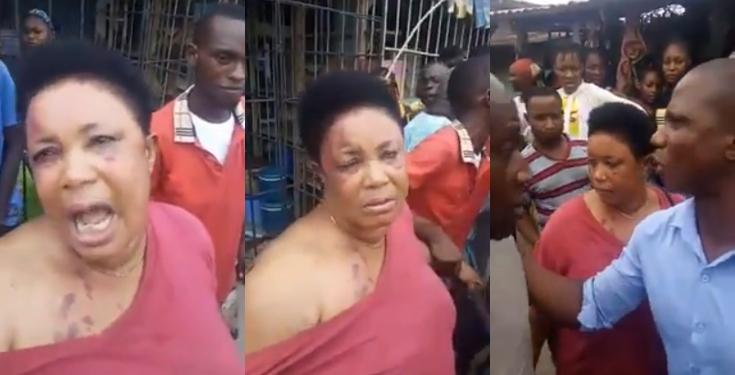 The woman reportedly returned the manhood after stealing it in Aba