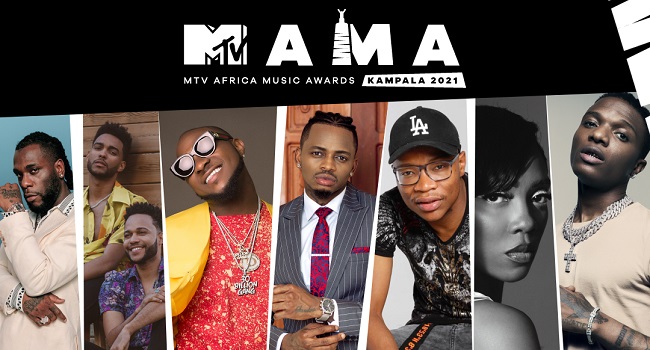 Burna Boy, Davido, Wizkid, Tiwa Salvage, Others Among Nominees For MTV MAMA Awards 1