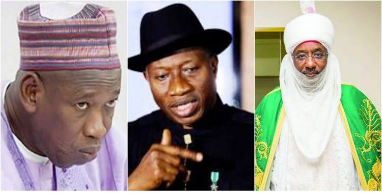 Sanusi Was Appointed Emir Of Kano Just To Retaliate What Jonathan Did To Him - Ganduje 1