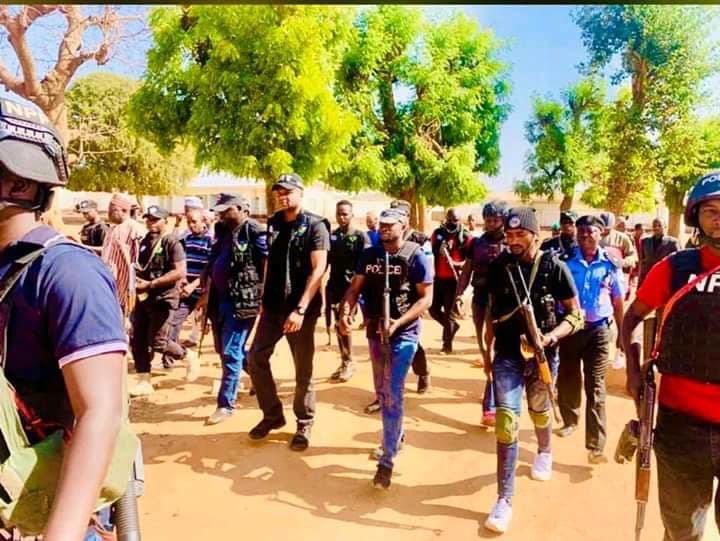 Abba Kyari and his team storm forests in Katsina